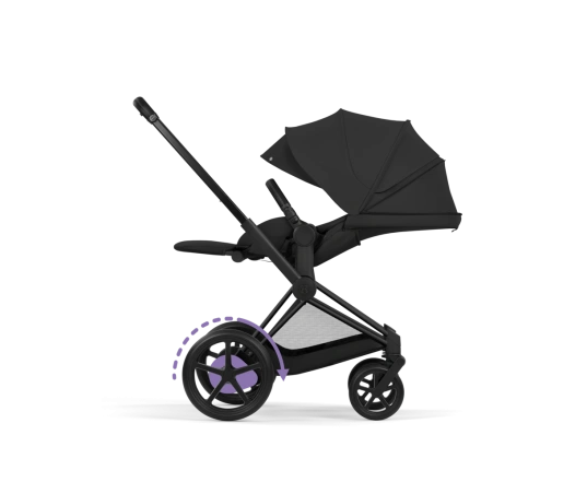 Универсальная коляска Cybex ePRIAM Style Collection 2 в 1 - sepia black