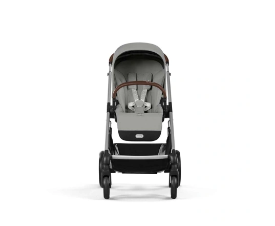 Прогулянкова коляска Cybex BALIOS S LUX SLV - stone grey (с бампером)