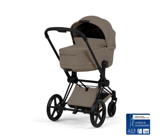 Коляска Cybex PRIAM Style Collection 5.0 - coconut brown (шасі Matt Black)