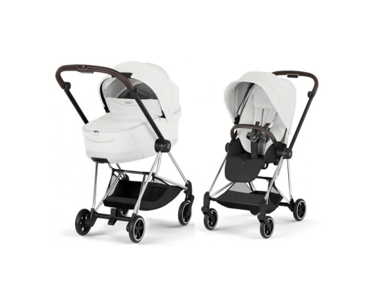 Коляска 2 в 1 Cybex MIOS Style Collection 5.0 - off white (шасі Chrome)