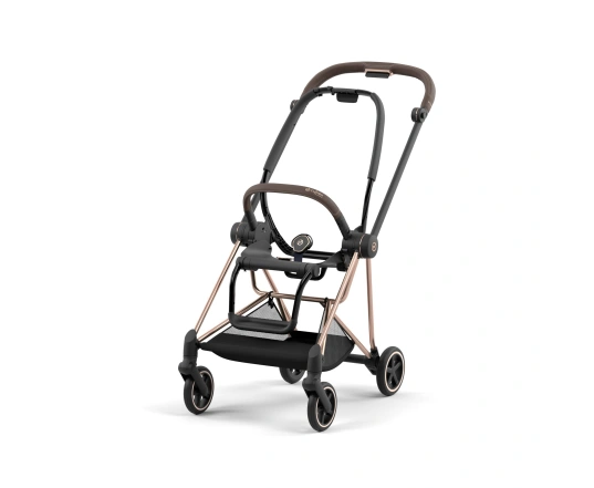 Коляска 2 в 1 Cybex Mios Leaf Green (шасси Rose Gold)