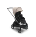 Универсальная коляска 2в1 Bugaboo DRAGONFLY - black/grey melange desert taupe