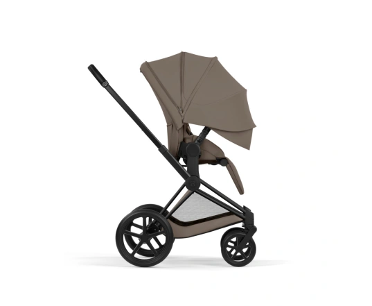 Прогулянкова коляска Cybex PRIAM Style Collection 5.0 - coconut brown (шасі Matt Black)