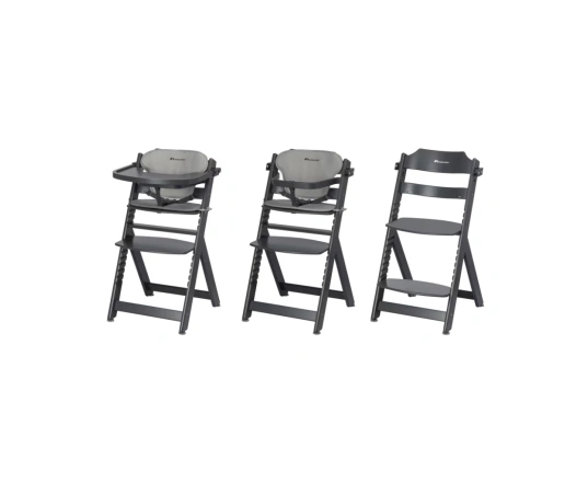 Стульчик для кормления с вкладышем Bebe Confort TIMBA - white/gray