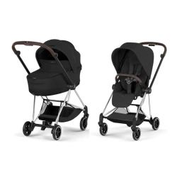 Коляска 2 в 1 Cybex MIOS Style Collection 5.0 - sepia black (шасі Chrome) - зображення