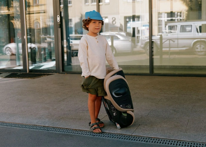 Cybex Solution G2 Ocean Blue в авто
