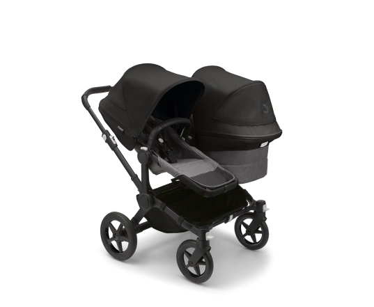Універсальна коляска 2в1 Bugaboo Donkey5 Mono Midnight black/Grey mélange-Midnight black