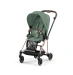 Прогулочная коляска Cybex MIOS - leaf green (шасси Rose Gold)