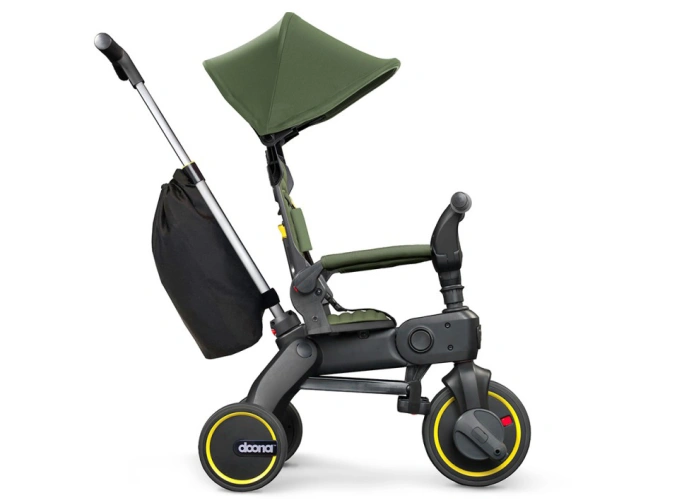 Doona Liki Trike S3 Desert Green — складной трицикл-33 - изображение