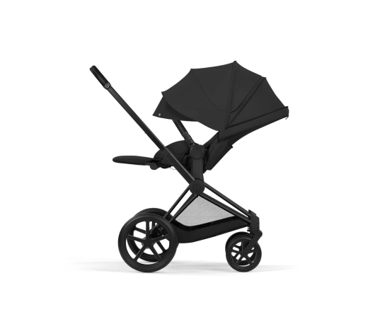 Коляска 2 в 1 Cybex PRIAM Comfort Collection 5.0 - sepia black (шасі Matt Black)