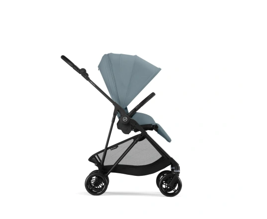Универсальная коляска 2 в 1 Cybex MELIO CARBON - Stormy Blue