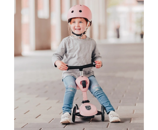 Самокат Scoot and Ride серії Highwaykick-1 пастельно-рожевий, 1-5 років