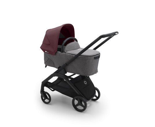 Универсальная коляска 2в1 Bugaboo DRAGONFLY - grafite/midnight black dark cherry