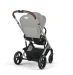 Прогулянкова коляска Cybex BALIOS S LUX SLV - stone grey (с бампером)