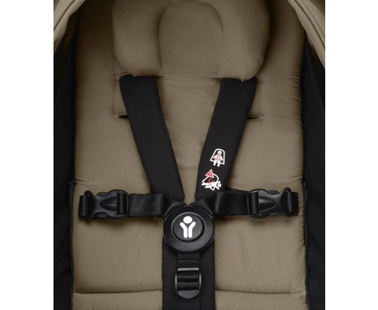 Универсальная коляска 2 в 1 Stokke YOYO³ Toffee (шасси White)