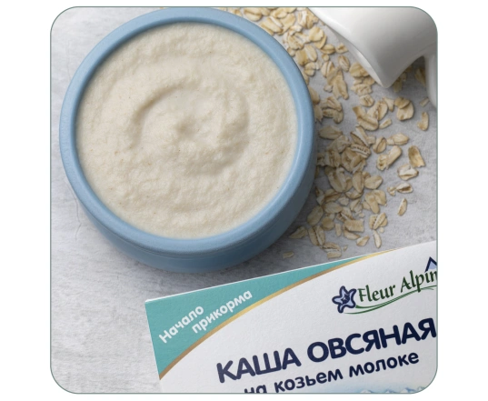 Каша на козячому молоці Fleur Alpine Вівсяна 200г.