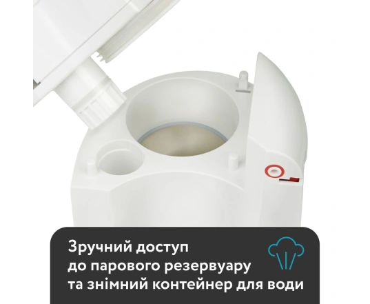 Блендер-пароварка BabyBrezza ONE STEP DELUXE - белый