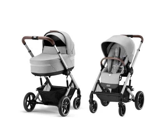 Универсальная коляска 2 в 1 Cybex Balios S Lux Lava Grey