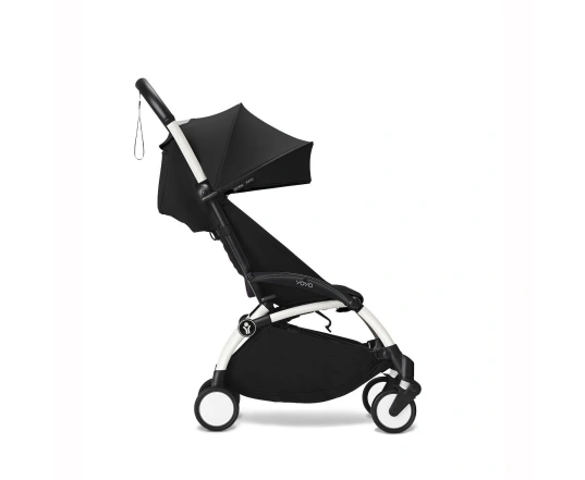 Прогулянкова коляска Stokke YOYO³ з 6 місяців Black (шасі White)