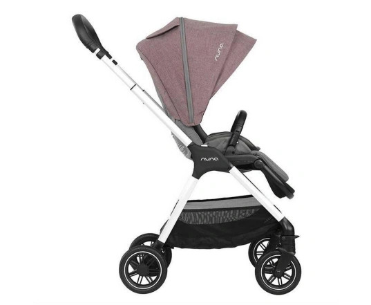 Прогулочная коляска Nuna Triv Cherry (Серая с розовым)