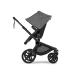 Универсальная коляска 2в1 Bugaboo FOX 5 RENEW - black/heritage black moon grey