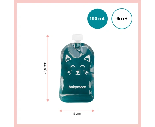 Паучи для пюре Babymoov ISY x 20 шт