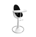 Стульчик для кормления Bloom Fresco White в комплекте с хлопковыми вкладышами - Midnight Black