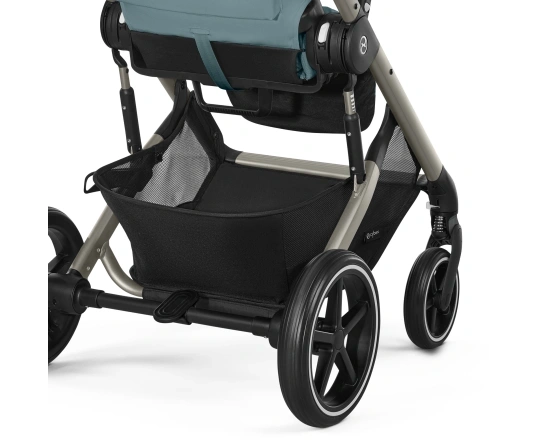 Прогулянкова коляска Cybex BALIOS S LUX TPE - almond beige (з бампером)