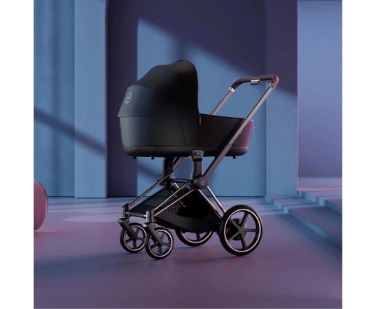 Шасі ePriam & каркас прогулянкового блоку Cybex - Matt Black