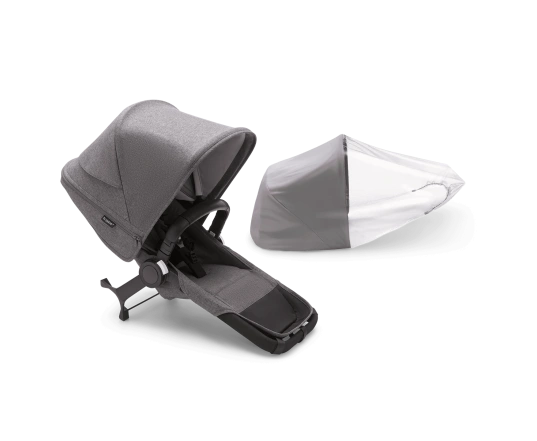 Прогулочный блок коляски Bugaboo Donkey 5 Grey mélange-Grey mélange