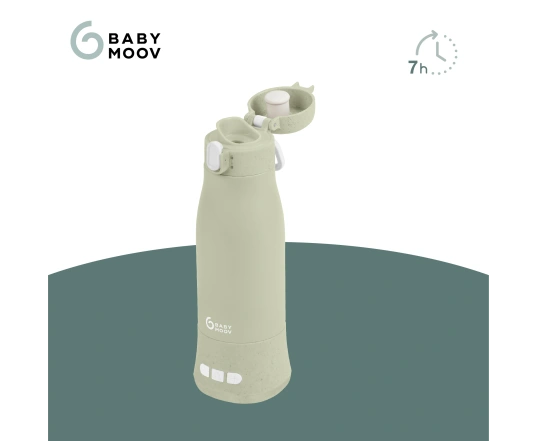 Термос-підігрівач для сумішей Babymoov Moov & Feed (бездротовий), зелений