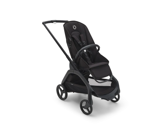 Прогулочная коляска Bugaboo DRAGONFLY без капюшона - black/midnight black