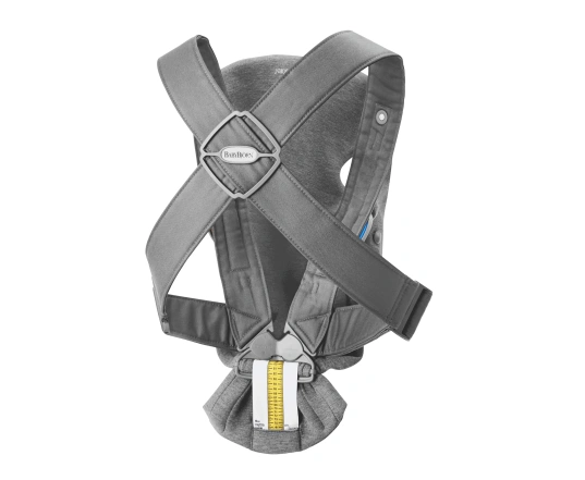 Рюкзак-кенгуру Bebé Mini BabyBjörn (тканина 3Д трикотаж) - Cірий