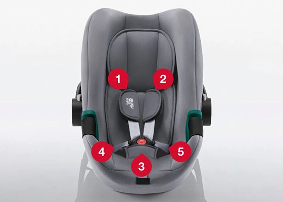 Britax-Romer Dualfix M Plus — поворотне автокрісло (61–105 см)-42 - зображення
