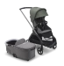 Универсальная коляска 2в1 Bugaboo DRAGONFLY - grafite/grey melange forest green