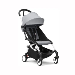 Прогулочная коляска Stokke YOYO³ с 6 месяцев Stone  (шасси White) - изображение