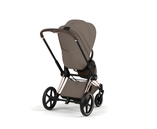 Прогулянкова коляска Cybex PRIAM Style Collection 5.0 - coconut brown (шасі Rose Gold)