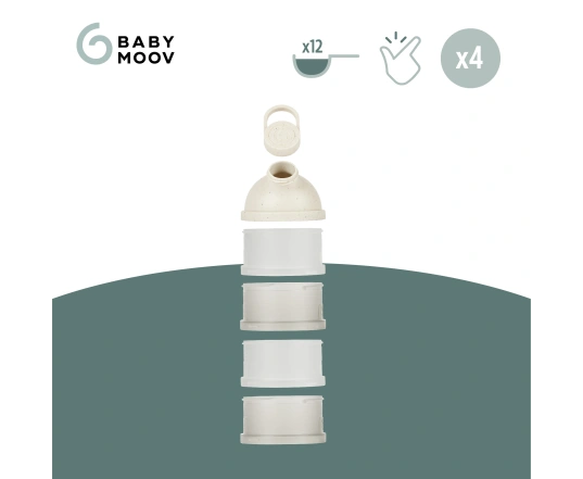 Набор контейнеров Babymoov Babydose - Mineral Sand