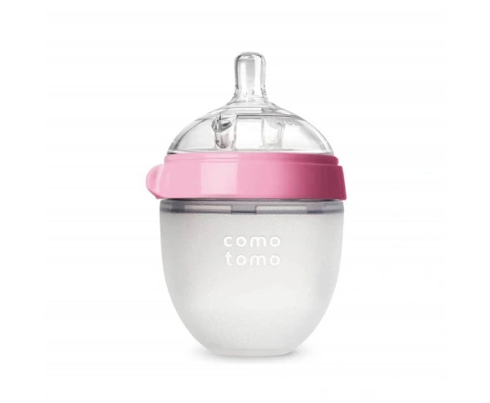 Антиколікова пляшечка 150 мл Comotomo - Pink