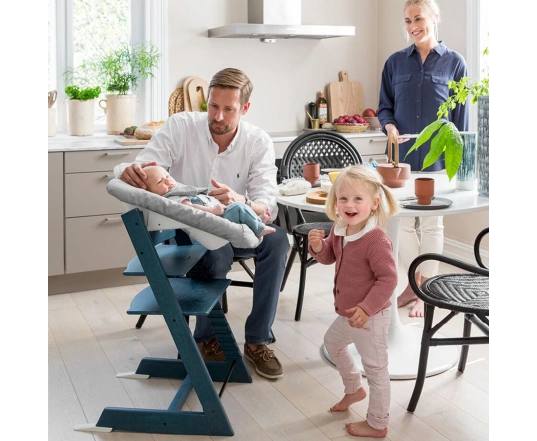 Крісло Stokke TRIPP TRAPP Newborn для новонарождених - сірий