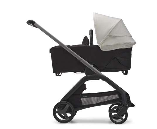 Универсальная коляска 2в1 Bugaboo DRAGONFLY - black/grey melange misty white