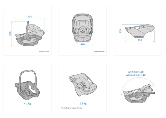 Автокрісло Maxi-Cosi Coral Slide Pro купити з доставкою-41 - зображення