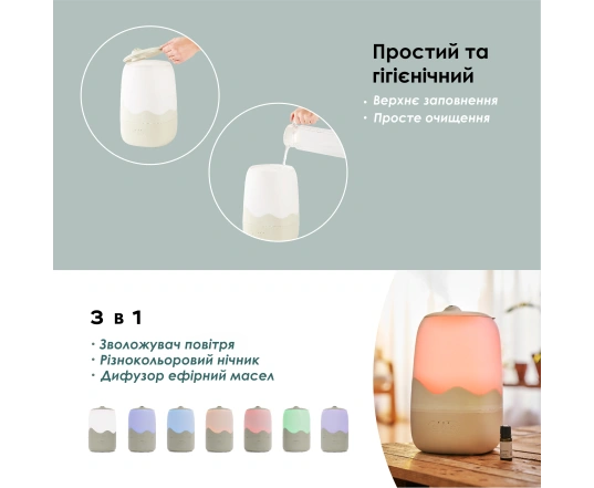 Ультразвуковий зволожувач повітря Babymoov Humidifier Wave