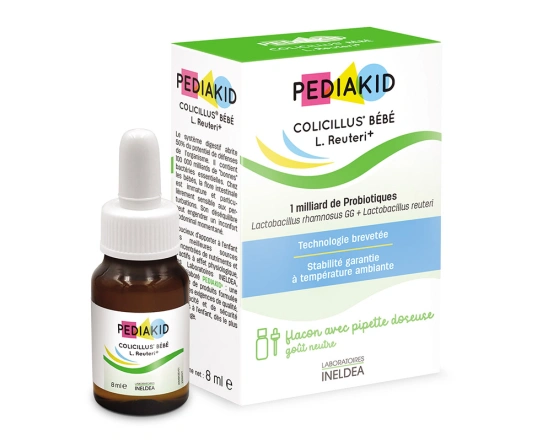 Каплі проти коліків у немовлят PEDIAKID COLICILLUS® BEBE, 8 мл