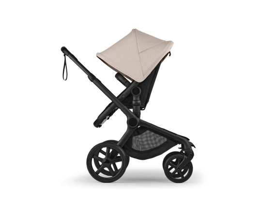 Універсальна коляска 2в1 Bugaboo FOX 5 RENEW - black/heritage black desert taupe melange