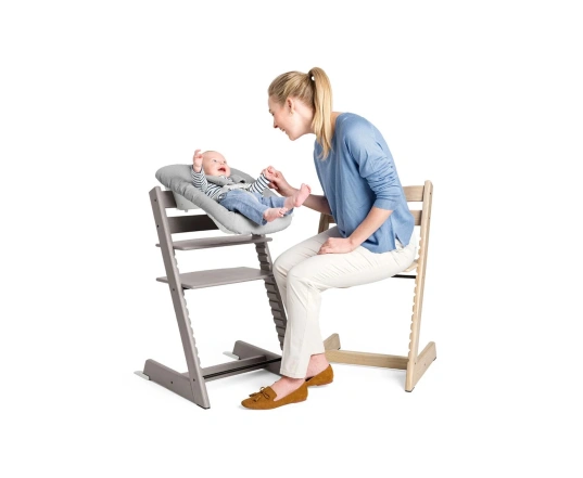 Стульчик детский Stokke TRIPP TRAPP - storm grey