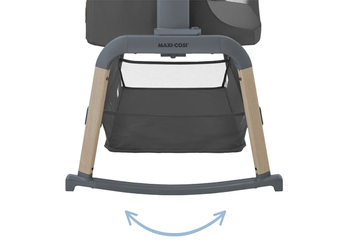 Приставне ліжечко Maxi-Cosi IORA AIR Beyond Graphite-46 - зображення