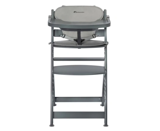 Стульчик для кормления с вкладышем Bebe Confort TIMBA - gray mist