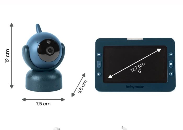 Купить Видеоняня Babymoov Babymonitor YOO-Master 5 с доставкой по Украине | KIDSLINE-47 - изображение
