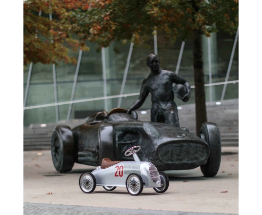 Детская машинка-толокар Baghera Rider Mercedes-Benz W 25 Silver Arrow